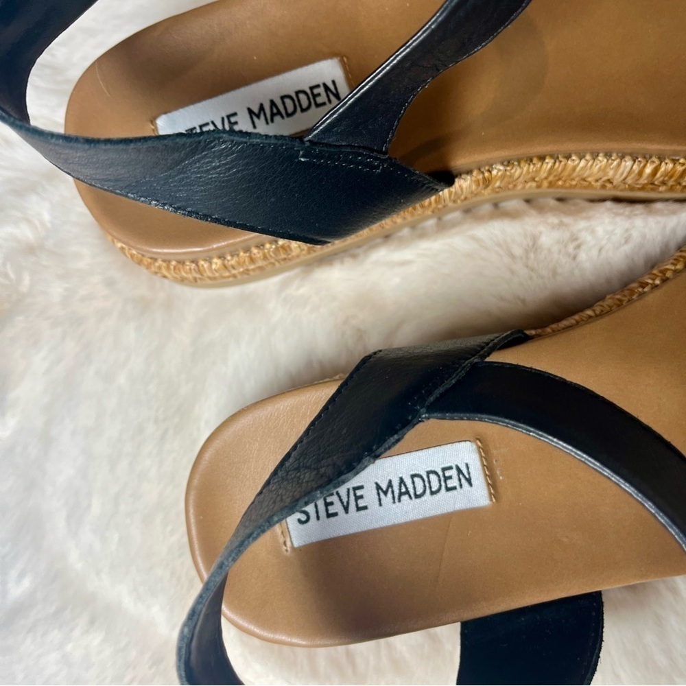 Steve Madden Leather Sandles - Picture 8 of 12